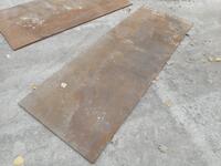 Steel Plate 2.430 Mtrs  x 0.860 Mtrs x 14.5mm Mild Steel  #p26538