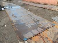 Steel Plate 10.465 Mtrs  x 2.115 Mtrs x 15mm Mild Steel  #p26509