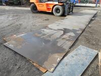 Steel Plate 14.740 Mtrs  x 2.065 Mtrs x 14.5mm Mild Steel  #p26506