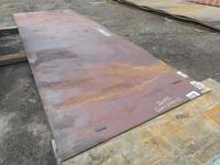 Steel Plate 3.075 Mtrs  x 1.020 Mtrs x 15mm Mild Steel  #p26493