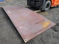 Steel Plate 6.090 Mtrs  x 2.065 Mtrs x 16mm Mild Steel  #p26491