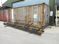 Steel & Cast Iron Decorative Staircase 4.470 Mtr Apx Total Rise High 0.535 Mtr Internal Width   - Used