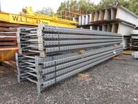 Dexion Ramada Sp80 Pallet Racking Upright Frame  5.870 Mtr High x 900 mm Wide  Used  Grey  Industrial Steel Rack - Shelving - Storage - Not Redirack, Planned Storage, Stakrak or Link 51