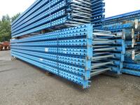Pss/planned Storage Pallet Racking Upright Frame  5.855 Mtr x 1000 mm  Used Grade 1  Blue / Galv  Industrial Steel Racking- Shelving - Storage - Not Redirack, Dexion, Link 51, or Stakrak
