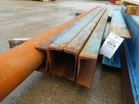200mm x 90mm x 30.4 Kg/m Mild Steel Channel Pfc -  3.690 Mtrs - Used