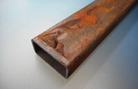 7.500/7.700 Mtr of 200 mm x 100 mm x  6 mm Steel Box Section  ( Surplus )