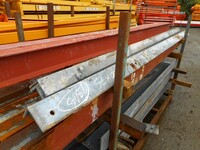 100 mm x 75 mm x 10 mm Mild Steel Angle Iron 2.770 Mtr - Used Painted Grey