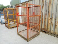 Used Gas Bottle Cage / Cylinder / Storage / Security Cage - no Roof, no Door - 1910mm High (ref 22)
