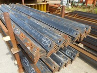 100 mm x 75 mm x 10 mm Mild Steel Angle Iron 3.000 Mtr - Used Painted Black