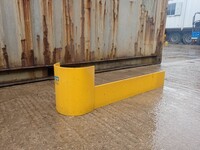 Used End of Rack / Aisle Safety Barrier 1100mm Long / Pallet Racking / Protection / Guard - Left Side