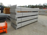 Link 51 Pallet Racking Cross Bar  2.670 Mtr  120 mm x 50 mm Closed Beam  Used Grade 1  Industrial Steel Racking - Not Redirack, Dexion, Planned Storage, or Stakrak