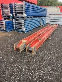 6.250 Mtr 254mm x  254mm x 167kg/m Steel Column - Universal Column / Rsj / Girder / Mezz Floor - Used