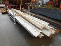 150 mm x 75 mm x 10 mm Mild Steel Angle Iron 4.610 Mtr - Used Painted