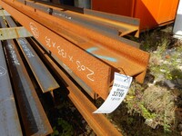 5.370 Mtr 203mm x  133 mm x 25.2 Kg/m   Steel Beam / ub  Universal Beam / Rsj / Building Rafter / Girder