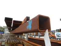 5.230 Mtr of 140 mm x 140 mm x  10mm Steel Box Section  ( Unused Stock Rusty )