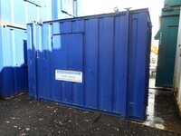12ft x  8ft Blue Anti - Vandal Office / Unit / Cabin / Container (ref 2499) -  Second Hand  - Office