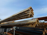 75 mm x 75 mm x 7 mm Mild Steel Angle Iron 5.225 Mtr - Used Stock Rusty