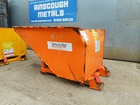 Invicta Iats-2d Tipping / Tippler Skip - 2000kg Capacity -  Used (ref 5)