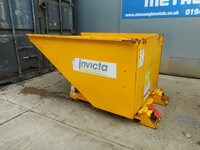 Invicta Iats-2d Tipping / Tippler Skip - 2000kg Capacity -  Used (ref 6)