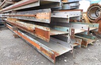 Overhead Gantry Crane Rail / Beam 7.600mtr 533 x 210 x 82kg/m With Rail & Attachment - Used