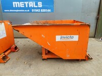 Invicta Iats-2d Tipping / Tippler Skip - 2000kg Capacity -  Used (ref 9)