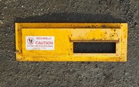 Ladder Plate no Cover 415mm x 1200mm For Ockwells Stairwell Hatch & Platform System   - Used
