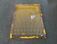 Fixed Grate And Frame 900mm x 1200mm  For Ockwells Stairwell Hatch & Platform System   - Used