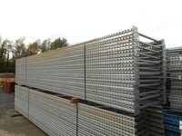 Dexion P90 Pallet Racking Upright Frame  6.000 Mtr High x 1040 mm Wide With Feet Used Grade 1  Galv  C/w Extra Brace - Industrial Steel Racking - Shelving - Storage - Not Redirack, Planned Storage, Stakrak or Link 51