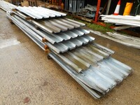 Roofing Sheets - Box Profile 10 ft x 1.000 Mtr  Galvanised    - Used