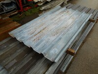 Roofing Sheets - Box Profile 6 ft x 1.000 Mtr  Galvanised    - Used