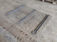 Used Pallet Racking Wire Mesh Shelving 930mm x 1325mm Galv - Decking / Shelf / Shelves