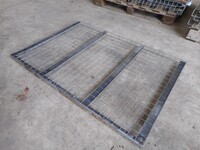 Used Pallet Racking Wire Mesh Shelving 930mm x 1325mm Galv C/w Edge 50mm x 50mm Aperture - Decking / Shelf / Shelves