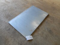 Used Ssi Schaefer Modular Shelf Zb9825 Galvanised - 1282mm x 800mm - Shelves / Shelving