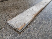 Used Timber Scaffolding Board 2.400mtr Long 225mm Wide