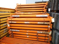 Dexion Pallet Racking Cross Bar  2.215 Mtr  85 mm x 50 mm Open Beam  Used Very Rusty  Industrial Steel Racking - Not Link 51, Redirack, Planned Storage, or Stakrak