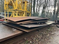 Steel Plate 2000kg Random Bundle of 1.500/5.000mtr x 1.000/2.000mtr x 4mm