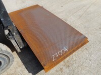 Steel Plate 2.000 Mtrs  x 1.000 Mtrs x 6mm Durbar  #p27004