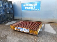 Used Interceptor Drip Tray 1835mm x 1235mm - Spill Tray / Overflow / Pallet / Station - Yellow