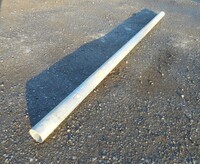 Used Galvanised Steel Tube 88.9mm x 2mm 2.800mtr Long (signpost / Fence Post / Flag Pole)