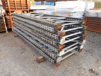 Link 51 Pallet Racking Upright Frame  3.000 Mtr x 900 mm With Feet Used Grade 2  Grey   Industrial Steel Racking - Shelving - Storage - Not Redirack, Dexion, Planned Storage, or Stakrak