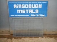 Used Floor / Flow Forge Walkway Galvanised  Steel Grating  1.980mtr  x 1.215 Mtr  25 mm Deep x 2 mm Thick Flat Bar Flow Forge