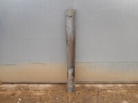 Used Crash Barrier / Armco Post 1.160 Mtr High - Concrete in Galvanised 110mm x 50mm