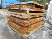 Steel Plate 3.000 Mtrs  x 1.700 Mtrs x 97.5mm Mild Steel Ballast Plate  #p26681