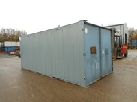 20 ft x  10 ft Grey Steel Storage Container - Once Used - Store