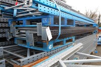Link 51 Pallet Racking Upright Frame  6.150 Mtr x 900 mm With Feet Used Grade 1  Grey  Industrial Steel Racking - Shelving - Storage - Not Redirack, Dexion, Planned Storage, or Stakrak