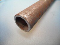 2.500 Mtrs 76.1mm x  4 mm  Steel Tube - Chs - Steel Pipe Drainage - Water Pipe - Surplus