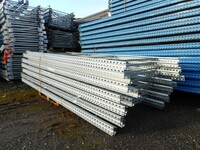 Bito Storage Systems Pallet Racking Upright Frame  3.500 Mtr High x 1300 mm With Feet Used  Galvanised  Industrial Steel Racking - Shelving - Storage - Not Redirack, Dexion, Planned Storage, Link 51 or Stakrak