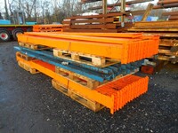 Polypal Pallet Racking Cross Bar  3.900 Mtr  150 mm x 50 mm Closed Beam  Used  Industrial Steel Racking - Not Link 51, Redirack, Dexion, Planned Storage, or Stakrak