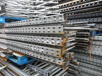 Link 51 Pallet Racking Upright Frame  7.950 Mtr x 1100 mm no Feet Used  Dark Grey  Industrial Steel Rack - Shelving - Storage - Not Redirack, Dexion, Planned Storage, or Stakrak