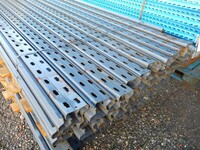 Used Link 51 Upright Single 6.450mtr Dark Grey no Foot - Racking - Industrial Steel Racking - Shelving - Storage - Not Redirack, Dexion, Planned Storage, Bito or Stakrak